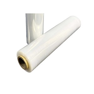 2 Pack 50cm Mini Hand Stretch <b>Wrap</b> Industrial Strength 1000 Ft Roll 80 Gauge Thick <b>Clear</b> Stretch Film Glossy Translucent - Product Image 2