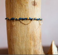 Collier perle bornéo mode et filles pendentif en pierres précieuses fait à la main tour de cou en Labradorite, collier de perles de pierre de lune