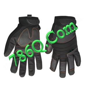 ถุงมือไนลอนกันน้ำสำหรับสภาพอากาศหนาวเย็นมีซับในด้านหลัง - Product Image 1