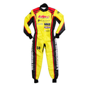 Vêtements de sport personnalisables de combinaison de course de kart léger professionnel 2025 avec un design imprimé respirant et doux - Product Image 4
