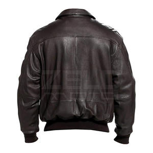 Chaqueta de cuero de alta calidad para hombre al mejor precio Chaqueta de cuero de manga larga Diseña tus propias chaquetas de cuero a la moda - Product Image 3
