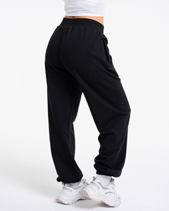 Latest Style Custom Design Winter Flat Regular Fit Casual <b>Fleece</b> Gym Training <b>Women</b> Sweatpants <b>Trousers</b> - Product Image 2