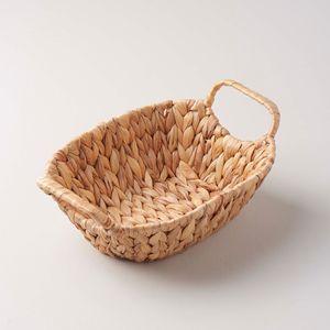 Cestas de Mimbre Ecológicas para Organización Estética, Cestas de Jacinto de Agua de Tamaño Pequeño - Product Image 2