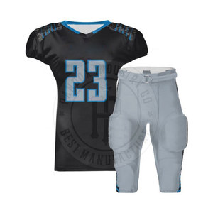 Uniforme américain du fabricant d'usine uniforme de football américain personnalisé dernier design uniforme de football américain - Product Image 1