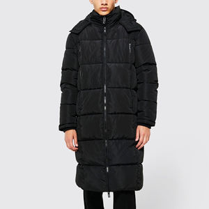 Veste longue matelassée d'hiver, chaude, coupe-vent, épaisse et isolée, streetwear pour hommes et femmes - Product Image 2