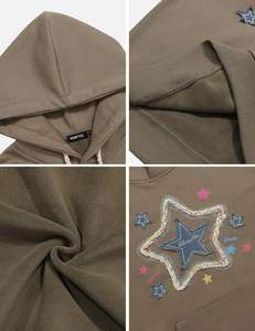 Sweat à capuche décontracté pour hommes, sweats à capuche surdimensionnés OEM de meilleure qualité pour hommes, sweat à capuche joker à sublimation, respirant 2025 - Product Image 4