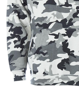 Sudadera Deportiva Personalizada para Hombre, con Capucha, Estilo Formal, Tejido de Poliéster/Algodón, Cuello con Estampado de Camuflaje, Gruesa, Ecológica - Product Image 4