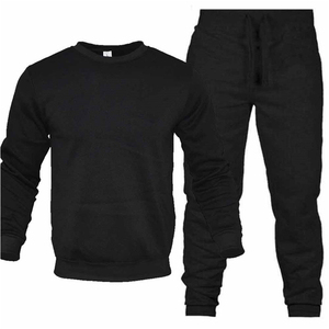 Nouveautés Tenues deux pièces à capuche et pantalons de survêtement pour hommes de grande taille Jogger Tracksuits Ensemble de survêtements confortables - Product Image 2