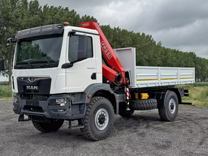 Camion grue lourd 6X4 d'occasion avec moteur diesel et transmission manuelle, levage hydraulique, charge utile maximale 10001-15000 kg - Product Image 5