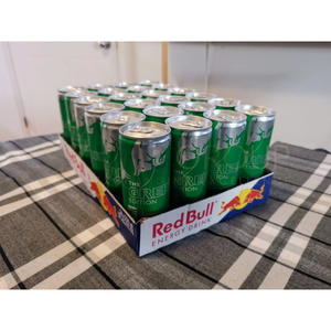 BOISSON ÉNERGISANTE RED BULL GREEN EDITION ORIGINE EUROPE 250ML - Product Image 3