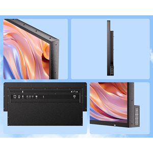 Téléviseur intelligent d'extérieur de qualité commerciale de 85 pouces avec écran 4K UHD résistant aux intempéries et lisible en plein soleil, et haut-parleurs intégrés - Product Image 3