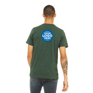 เสื้อยืดผู้ชาย พิมพ์ลายสกรีน ปัก ปั๊มนูน โลโก้ตามสั่ง - Product Image 3