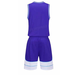 BSCI, venta al por mayor, ropa deportiva, último diseño, camiseta de baloncesto de poliéster transpirable, uniforme deportivo de talla grande para adultos - Product Image 3