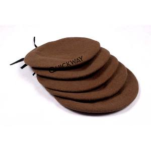 เบเร่ต์ขนสัตว์เบเร่ต์พิธีฝรั่งเศสเบเร่ต์งานออกแบบโลโก้ได้ตามต้องการ - Product Image 2