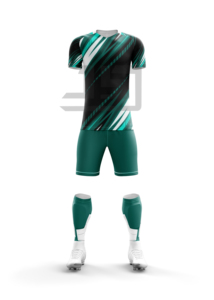 Uniforme de Pantalones Cortos de Fútbol con Estampado por Transferencia Térmica, Secado Rápido, Transpirable, Tela 100% Poliéster, para Entrenamiento y Torneos Deportivos - Product Image 4