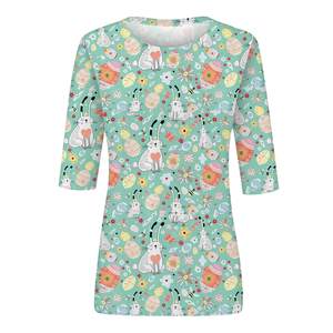 เสื้อยืดสำหรับผู้หญิงเสื้อยืดลำลองสำหรับฤดูร้อน - Product Image 6