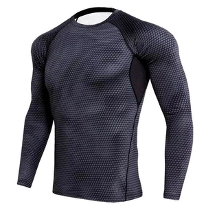 Compre Camisetas de Manga Larga Sublimadas Personalizadas de Primera Calidad para Atletas de BJJ MMA, Camiseta de Jiu Jitsu para Hombre - Product Image 3