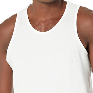 Camisetas sin mangas de algodón para hombre, Camiseta deportiva, culturismo, entrenamiento, gimnasio, chaleco sin mangas para hombre, camiseta sin mangas de Color sólido para hombre - Product Image 5
