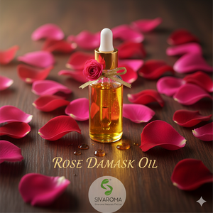 Elegant Aroma Rose Damask <b>Oil</b> Top Grade 100% Pure <b>Essential</b> <b>Oil</b> Halal/Kosher Certified Steam Distilled for Perfume Blending - Product Image 6