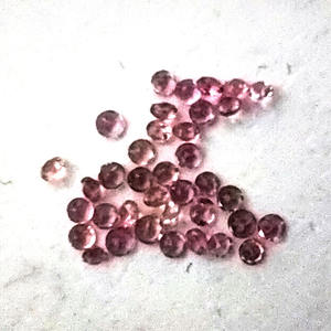 Turmalina rosa de corte redondo, 1,5mm, 0.016 Ct - Product Image 6