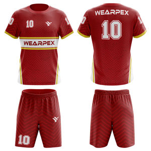 Conjunto de Uniforme de Fútbol Deportivo al por Mayor, Traje de Entrenamiento para Equipos, Uniforme Deportivo Transpirable para Hombre - Product Image 1