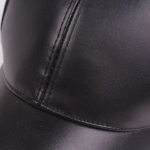 Gorra de Béisbol de Alta Calidad para Hombre, Cuero Genuino, Forro de Algodón, Transpirable, Impermeable, Deportiva, Personalizable, Informal para Exteriores - Product Image 4