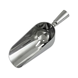 Precio de Fábrica, Pala para Hielo de Diseño Moderno, Color Plateado, Hecha a Mano, Pala de Metal de Alta Calidad para Fiestas y Restaurantes al por Mayor - Product Image 3