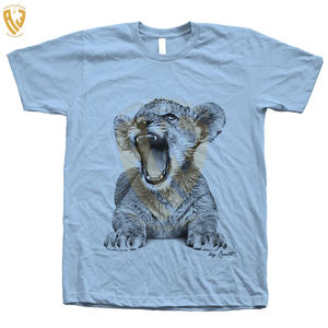 Vêtements Finch hommes sérigraphie chemises personnalisées 100% coton vêtements anti-rides sérigraphie Slim Fit t-shirt femmes t-shirt - Product Image 5