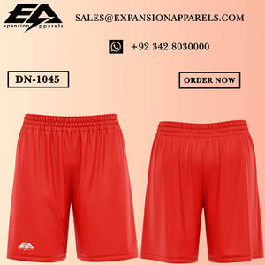 กางเกงขาสั้นบาสเก็ตบอลสำหรับผู้ชายกางเกงขาสั้นแห้งเร็วระบายอากาศวัสดุโพลีเอสเตอร์ตาข่ายเต็มรูปแบบตัวเลือกการออกแบบ OEM สำหรับผู้ใหญ่ไซส์พิเศษ - Product Image 5