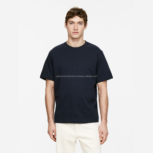 Streetwear de haute qualité T-shirt surdimensionné délavé à l'acide T-shirt vintage lourd logo personnalisé T-shirt couleur multicolore pour hommes - Product Image 1