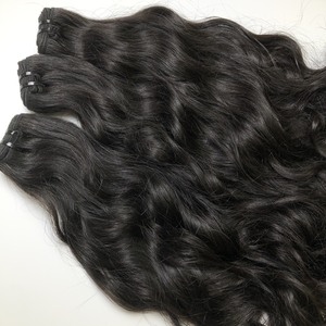 Extensions de cheveux naturels vietnamiens non traités, tissage de cheveux humains véritables, Thanh An Big Suppliers, 100% cheveux vietnamiens, lisses ou ondulés - Product Image 6