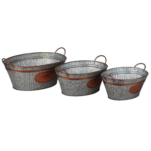 Jardinières de finition en cuivre en métal rond de haute qualité pour salon jardinière de fleurs de Style Unique pour décorations de jardin - Product Image 6