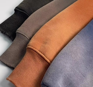 Sweat à capuche surdimensionné de luxe pour hommes et femmes personnalisé poids lourd 100% coton délavé à l'acide pour l'hiver vente en gros - Product Image 3