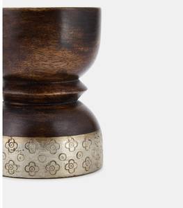 Bougeoir en bois de luxe pour la décoration de la maison couleur marron pour la décoration de salon et de mariage Design fait main - Product Image 3