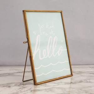 Cadre photo doré au design moderne, œuvre d'art de mariage, photos, artisanat, dessin, cadre photo, décoration de salon, hôtel, bureau - Product Image 5