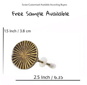 Boutons de motif de fils en laiton antique vente chaude poignées de tiroir pour cuisine salle à manger salon design industriel - Product Image 3