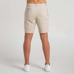 กางเกงขาสั้นผู้ชาย Chino คุณภาพสูงผ้าใส่สบายและทนทานเหมาะสําหรับชุดลําลองและฤดูร้อน - Product Image 6