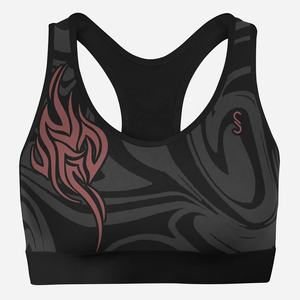 Soutien-gorge de sport pour femme Civic Sports - Bretelles en Y - Spandex/Polyester - Écologique - Grandes tailles - Pour la gym et le yoga - Product Image 1