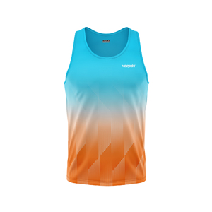 Conjunto de ropa deportiva unisex, directo de fábrica, camiseta sin mangas para correr personalizable, camiseta transpirable sin costuras, uniformes, ropa deportiva - Product Image 1