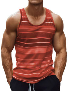 Camiseta Deportiva de Algodón para Hombre, Estilo Casual, Sexy, OEM ODM, Transpirable, para Gimnasio y Actividades al Aire Libre - Product Image 3