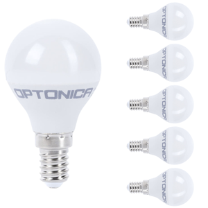 Dẫn bóng đèn thả <span class=keywords><strong>E14</strong></span> 8,5watt năng suất 60watt tiết kiệm năng lượng 4500K miếng 6 - Product Image 1