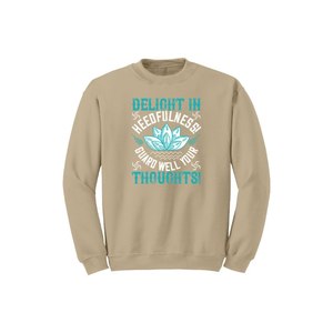 Sudadera de mezcla de algodón con temas de Buda Estampado Estilo informal 12 opciones de color 260-280 Colocación de diseño personalizable GSM pesado - Product Image 4