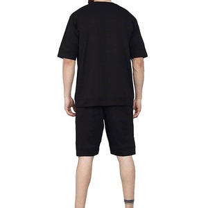 2025 nouveau design t-shirt ensemble court survêtement vêtements d'été pièce 2 t chemise et short ensemble pour hommes - Product Image 2