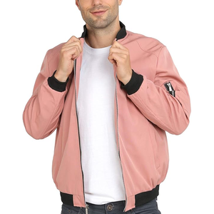 Chaquetas de bombardero informales personalizadas para hombre, chaqueta universitaria, chaqueta ligera multicolor a prueba de viento acolchada a la moda - Product Image 6