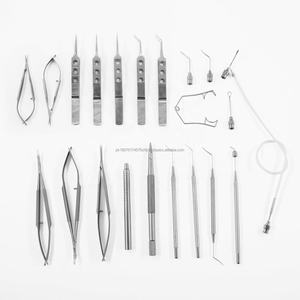 Medivolve MI-S-638 Juego de Instrumental Quirúrgico Oftálmico Manual Reutilizable de 21 Piezas de Acero Inoxidable para Cirugía de Cataratas, Certificado CE ISO - Product Image 1