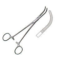 Forceps hémostatiques droits en acier inoxydable de haute qualité, 16 cm/ 6 1/4 pouces - Product Image 3