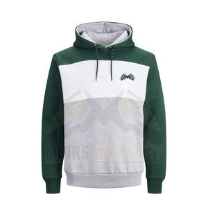 2024 últimas sudaderas con capucha personalizadas para hombres ropa de invierno de fitness teñida lisa de lana sólida con logotipo personalizado hecho en Pakistán - Product Image 1