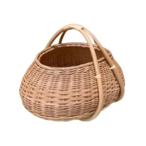 High Quality Indonesian Handcrafted Rattan Weaving <b>Woven</b> <b>Baskets</b> for Bathroom and Living Room - Product Image 3