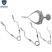Outil de chirurgie vétérinaire professionnel pour rongeurs, comprenant un écarteur buccal et un dilatateur de joue, en acier inoxydable, 3 tailles, pour soins dentaires des rongeurs