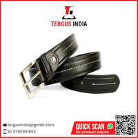 Ceintures en cuir élégantes pour hommes du fournisseur indien Prix de gros de haute qualité